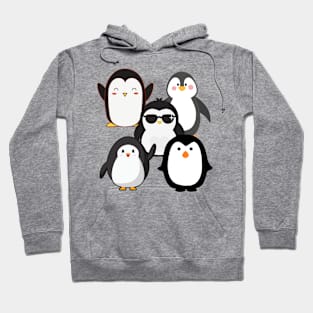 Penguins Everywhere Hoodie